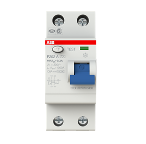 ABB Residual Circuit Breaker 40A 2P 30MA